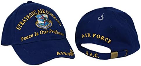 Стратегическо командване на ВВС и военновъздушните сили на САЩ Света - нашата професия Синя шапка с емблемата