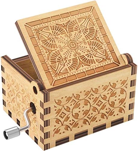 Дървена музикална ковчег ukebobo - Музикална ковчег Ти си моето слънце, от внука на баба, Уникална Музикална