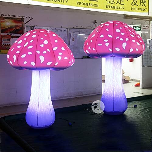 Построен гъби реклама ХОНГИ Гигантски раздувной в освещениях LED за партията изложба (118 см)