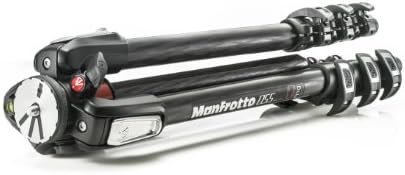 Manfrotto MT055CXPRO4 055 4-Секционни Статив от Въглеродни влакна с Хоризонтална поставка, Черен