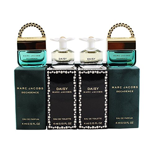 Мини-набор от Marc Jacobs Daisy Decadence за жени, Подаръчен комплект, 0,13 течни унции (опаковка от 4 броя)