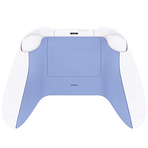 Сменяеми странични направляващи eXtremeRate Light Violet + Задната обвивка + Предна панел на контролера на Xbox X series/S