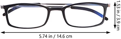 DOITOOL Мъжки слънчеви Очила със Синя светлина, Сини Блокер Очила, Правоъгълни Очила За четене, слънчеви Очила със Синя