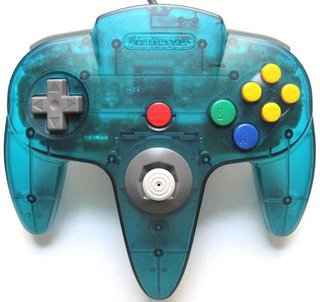 Контролер на Nintendo 64 - Ice Blue (обновена)