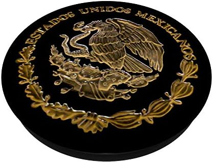 Мексиканското песо Монета Centavos Подарък Мексикански Герб на Мексико PopSockets С Възможност за Смяна на PopGrip