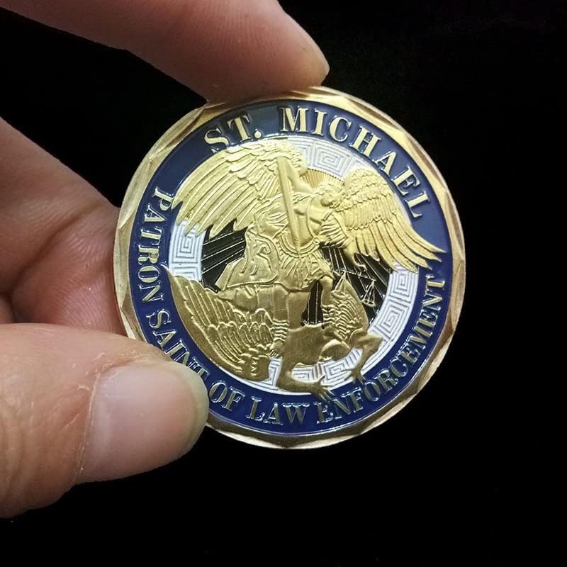 Рядка Възпоменателна Монета с Обадите на Военната полиция на САЩ Color Paint Challenge Coin