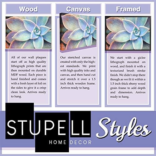 Стенни табели с надпис Good to Be Home Flower Jar от дърво Stupell Industries, 7 x 17, Дизайн художничка Шери Харт