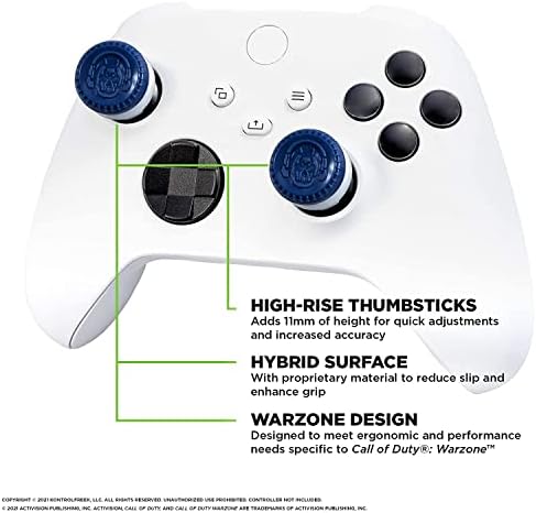 Комплект от 2 теми, Цветни Силиконови Капачки за улавяне на палеца с висока и средна засаждане, Съвместими с контролер Xbox X