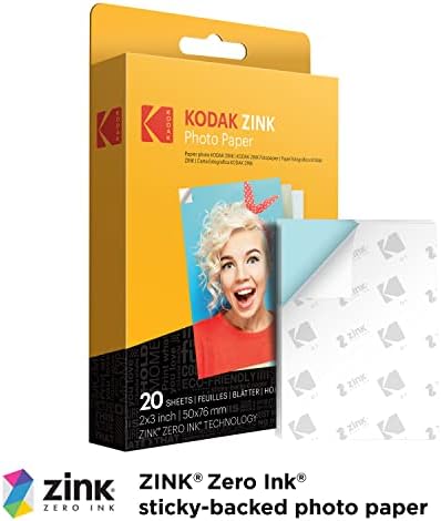 Комплект рамки за снимка цифрово цветно /черно-бял принтер Kodak Smile (Червен)