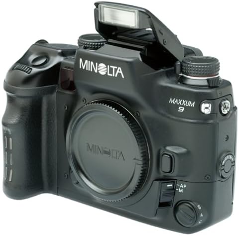 Minolta Konica - Корпус огледално-рефлексен фотоапарат Minolta Maxxum 9 35 мм с автофокус - САЩ