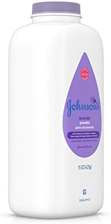 Детска присыпка Johnson ' s Lavender с натурално царевично нишесте кучешка кожа, хипоалергенни, не съдържат парабени, 15 грама