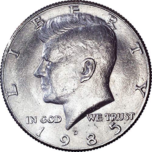 1985 Г. Кенеди Полдоллара 50 цента На Около необращенном формата на