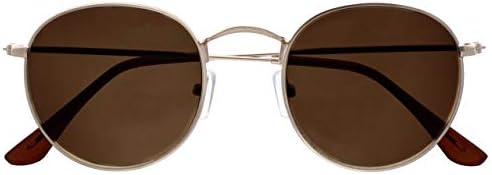 OPULIZE Sol Класически Ретро 60-те Кръгла Мат Мъжки Дамски Слънчеви Очила За Четене UV400 S94