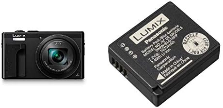 Цифров фотоапарат Panasonic Lumix 4K с 30-кратно обектив Leica DC Vario-Kalina F3.3-6.4 и подвижна камера DMC-ZS60K с литиево-йонна