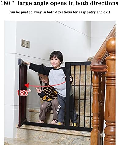 Защитни врати за домашни любимци Maryaz за врати и стълби Автоматично затваряне на Вътрешни защитни врати Куче с удлинителем