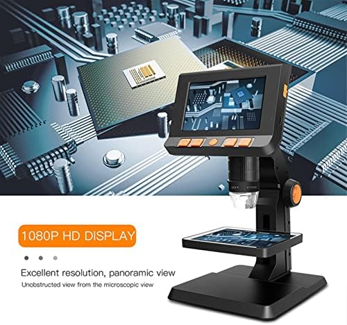 LCD дигитален микроскоп 4,3 Ръчно USB микроскоп с 50X-1000X увеличаване на Мента Микроскоп с Камера с 8 светодиода