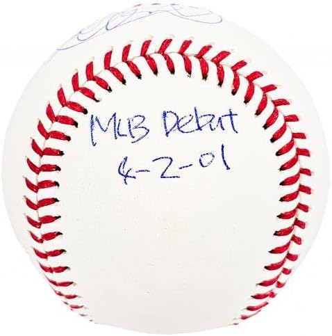 Официален футболист MLB Сиатъл Маринърс Ичиро Сузуки с автограф Дебютира в MLB 4-2-01 Е Голографическим 212161