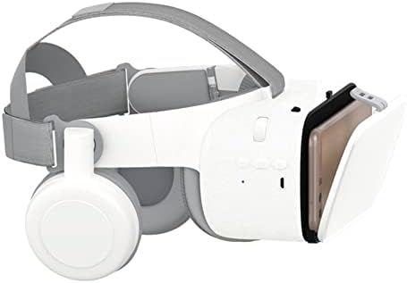 NUOPAIPLUS VR Слушалки, 3D VR Очила Bluetooth VR Каска, Слушалка Виртуална реалност за смартфон Очила за смартфон
