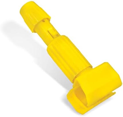 Търговски скоби за парцал - заснемане за парцал жълт цвят