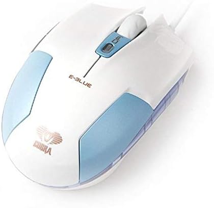Компактна детска мишката E-Blue Cobra Type-S оптично led 1600 точки на инч, розово-синята (EMS128PK)