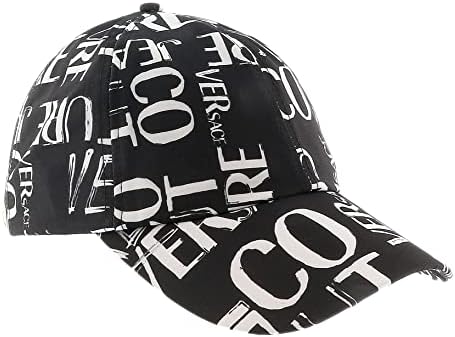 Мъжка бейзболна шапка на Versace Jeans Couture, Черно-Бял