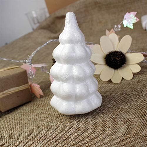 ABOOFAN 10шт направи си САМ Бяла Ремесленная Пяна 3D Коледно Дърво, Стиропор Форма от Полистирол Коледно Дърво Мухъл за