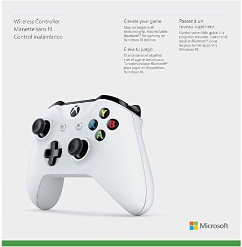 Безжичен контролер за Xbox One Бял цвят