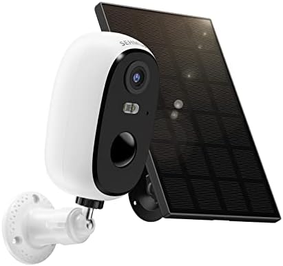 Външна Камера за Сигурност, Безжична Градинска Камера, Wi-Fi Нощно Виждане 2K с подсветка на Външни Камери за видеонаблюдение