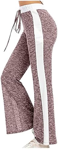 Панталони-Клеш с Еластична Талия, Дамски Пролетни Спортни Панталони С Дизайн, Гъвкава Мрежа, по-Големи Размери, Елегантни