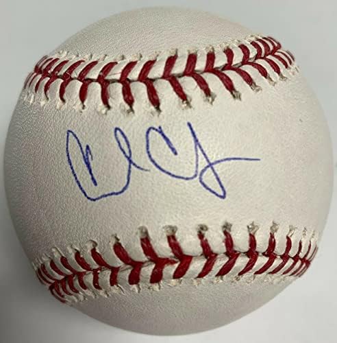 Карл Крофърд подписа Договор с PSA Мейджър лийг Бейзбол V632988 Доджърс - Бейзболни топки с автографи