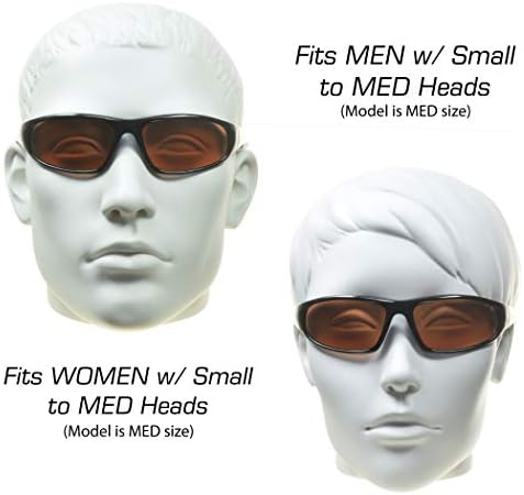 Сигурна бифокални очила ProSport за мъже и жени. Сини блокер лещи с висока разделителна способност.