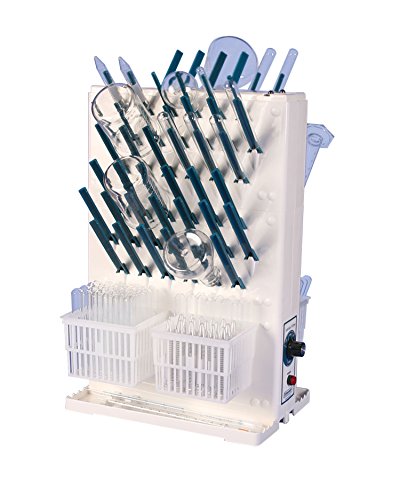 SP Bel-Art Lab-Настолна електрическа сушилня за съдове от полипропилен Aire II двустранно; 3 ниво, 230 В, 16,75 x 10 x 22,7