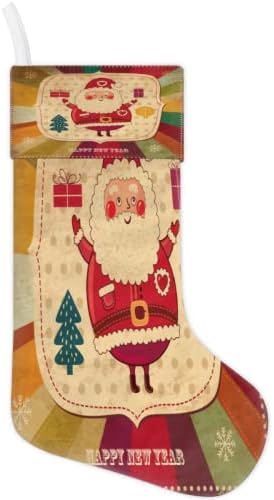 Бардические честита Нова Година, 1 Опаковка Коледни Чорапи, Скъпи Дядо Коледа, на Супер Меки Коледни Чорапи,