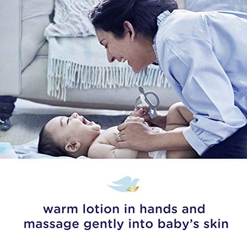 Лосион за тяло Baby Dove Sensitive Skin Care За нежната детска кожа е Наситен с влага С 24-часов хидратиращ крем,