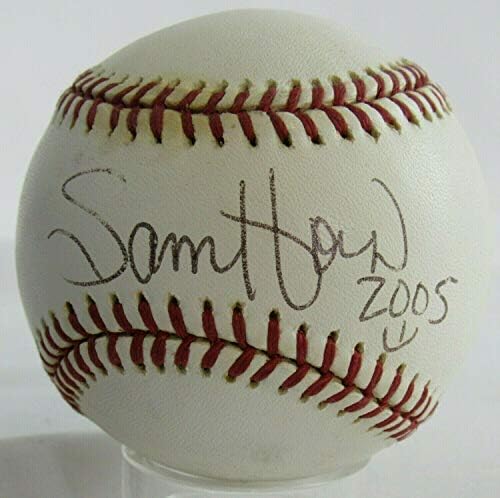 Сам Хорн Подписа Автограф Rawlings Baseball B114 - Бейзболни Топки С Автографи