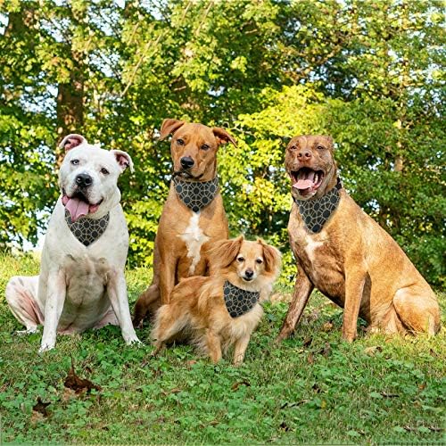 Кърпа за Кучета Класически Красив Модел Нашийник за Кучета Триъгълен Шал За Кучета Регулируеми Престилки за