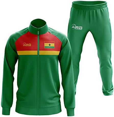 Спортен костюм Airosportswear Ghana Concept за футбол (Зелен)