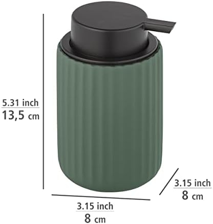 Опаковка течен сапун WENKO Badi 0,32 л, Керамични, Зелен, 1