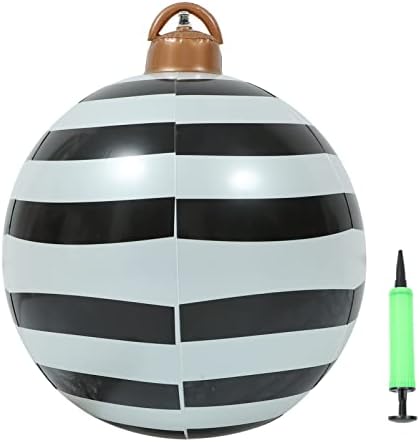 Надуваеми Украса за Коледните Двор: Надуваеми играчки за Коледната топка с Въздушно помпа, Външни Надуваеми