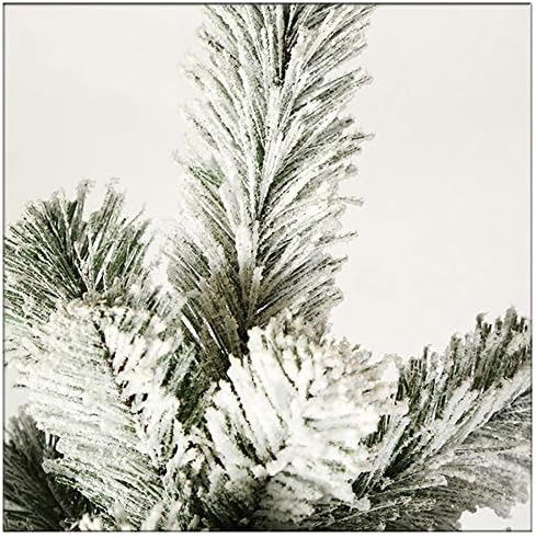 Изкуствена Коледна елха Snoin от PVC с флокированием в Метална стойка, Еловая Навесная Коледно дърво-Истинска