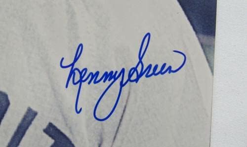 Лени Грийн Автограф с Автограф 8x10 Снимка на I - Снимки на MLB с автограф