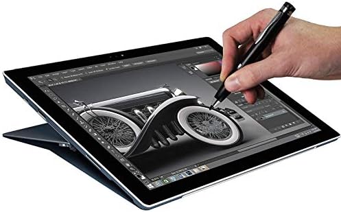 Активен цифров стилус Broonel Silver Mini Fine Point, Съвместима с Acer 15,6HD WLED Chromebook 15