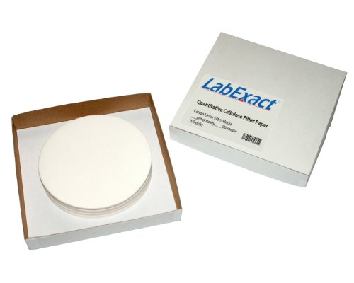 LabExact 1200265 Клас CFP43 Количествен, Целлюлозная Филтърна хартия, 16 микрона, 15,0 см (опаковка по 100 броя)