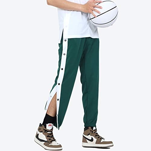 Auyz Мъжки Младежки Спортни Панталони Свободно Намаляване на за момчета с отрывными штанами копчета За Джогинг, Баскетболни Спортни