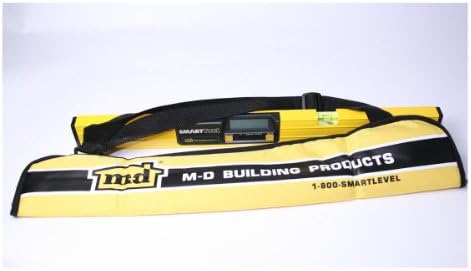 M-D Building Products 92325 48-Инчов цифров ниво на Smart Tool с футляром за носене и употреба Smarttool MD 92379 с безплатен