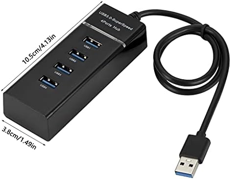 Удължител WJCCY USB3.0, Многопортовый Кабелен адаптер USB 1-4, Център за лаптоп, Зарядно устройство, 4-Портов хъб