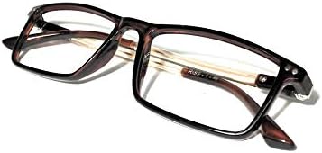 Компютърни очила На lifestyle Crizal lens пластмасови правоъгълни 48 мм кафяви unisex_alacfrpr3754