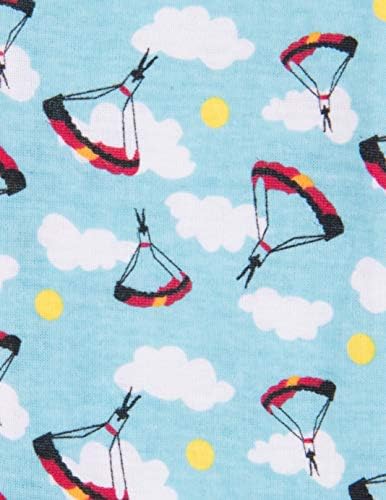 Детска пижама Leveret За малки момчета И момичета, Пижами на крака, място за Спане от памук (Размер 6-12 месеца-5