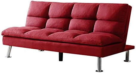 Разтегателен диван-futon Релакс Lounge Sleeper (червен)