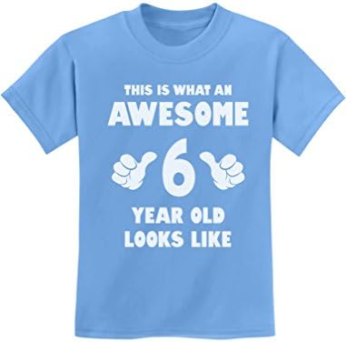 Невероятна 6-Годишна Тениска на 6-тия Рожден Ден, подарък за Момичета И Момчета, Младежта Детска Тениска